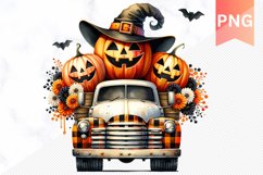 Halloween Gnome And Pumpkin Sublimation - Clipart PNG Bundle Product Image 7
