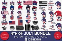 4th Of July Sublimation Designs | Patriotic Bundle | America Product Image 25