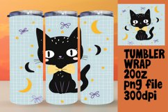 Playful Kitten 20oz Tumbler Wrap Design Product Image 1