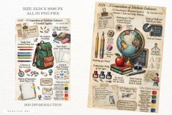 Back To School Junk Journal Product Image 3