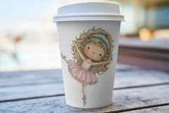 Whimsical Ballet Girl Clipart Product Image 7