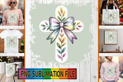 Watercolor Cute Spring Animals with Flowers Print Design Product Image 1