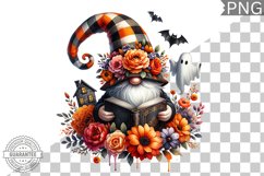 Halloween Gnome Sublimation - Clipart PNG Design Product Image 1