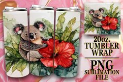 Magical Sublimation 20oz tumbler wrap, Animals Product Image 1