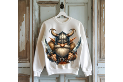 Viking Gnome Warrior Clipart PNG Bundle Fantasy Gnomes Product Image 8