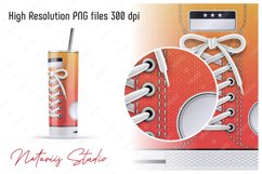 Monogram Sneaker patterns for 20oz SKINNY TUMBLER. Product Image 4