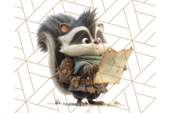 Tiny Explorers Clipart PNG, Animal Adventure PNG Product Image 4