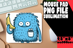 VIBRANT mouse MAT Innovative Art, Monster Product Image 1