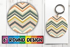 Psychedelic Splendor: Sublimation Circle &amp; Coaster Gallery Product Image 1