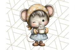 Thanksgiving Woodland Animals Clipart PNG Product Image 4