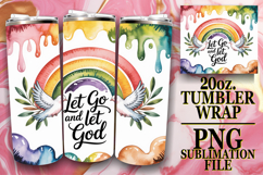 Joyful Spirits 20oz tumbler wrap, Christian Product Image 1