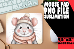 Whimsical MOUSE PAD Fun Designs, Valenines Animals Product Image 1