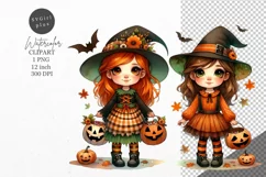 Halloween clipart, Trick and treat, Kids Halloween Product Image 1