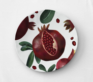 Hand Painted Pomegranate Botanical Clipart Set PNG Product Image 7