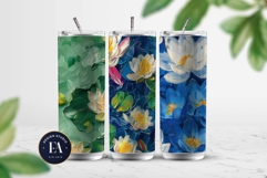 Acrylic floral pattern | Abstract floral pattern Product Image 2