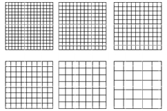 Checkered line Pattern SVG. Grid png, cut file, clipart. Product Image 1