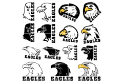 Eagles SVG, png, clipart, cut file, cricut. Eagle svg. Product Image 1