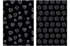 Seamless pattern of abstract flowers Product Image 2