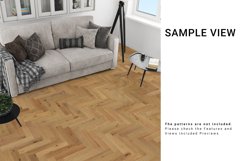 3 Types of Carpets & Floor in Living Room Mockup Set Product Image 7