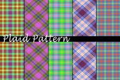 Plaid Pattern Digital Paper Bundle Product Image 1