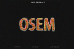 Glowing Cosmic Text Effect | Futuristic Style Title Product Image 1