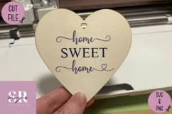 Home sweet home decal| Vinyl cutting | Home sweet home Product Image 3