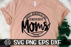 Proud Member - Homeschool Moms Club - SVG PNE EPS DXF Product Image 1