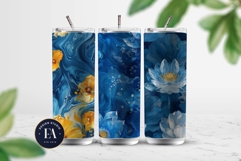 Acrylic floral pattern | Abstract floral pattern Product Image 2