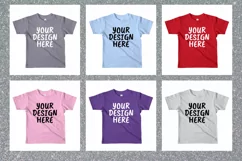 American Apparel 2105W Kids T-shirt Mock Ups - 10|PNG Product Image 1