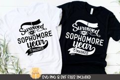I Survived My Sophomore Year Masked 2021 | End of School Product Image 1