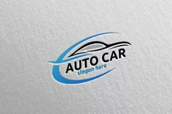 Auto Car Logo for Sport Cars, Rent, wash or Mechanic 4 Product Image 1