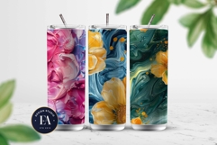 Acrylic floral pattern | Abstract floral pattern Product Image 2
