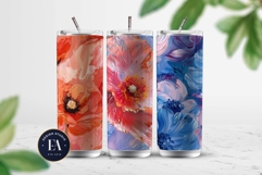 Acrylic floral pattern | Abstract floral pattern Product Image 2