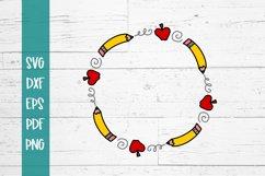 School Monogram SVG Product Image 2