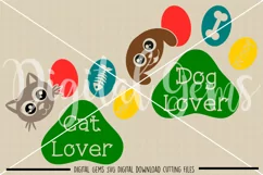 Cat and Dog lover SVG / PNG / EPS / DXF files Product Image 2