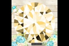 100 Round Diamond Clip Arts, Romantic Valentine Scrapbook Product Image 2