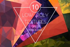 10 polygon backgrounds bundle Product Image 1