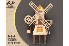 Wooden Wall House Decor Laser Cut Digital File Product Image 1