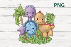 Baby Dino png, Dinosaurs png, sublimation Product Image 1