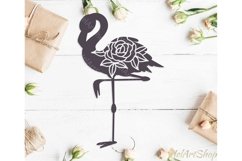 Flamingo svg, summer tropical svg cutting file Product Image 1