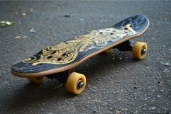 Portable bendy skateboard. Generate Ai Product Image 1
