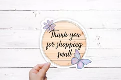 Thank You For Your Order Stickers PNG Product Image 4