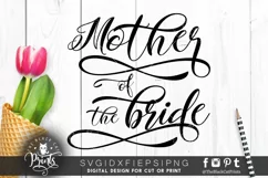 Mother Of The Bride SVG | Wedding SVG | Bridal SVG Cut File Product Image 5
