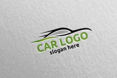 Auto Car Logo for Sport Cars, Rent, wash or Mechanic Product Image 1