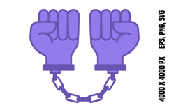 Colored Criminal Icon Product Image 1