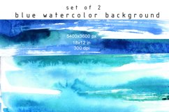 Blue watercolor background Product Image 1