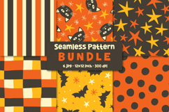Halloween Patterns Bundle Spooky Digital Papers Bat Product Image 1