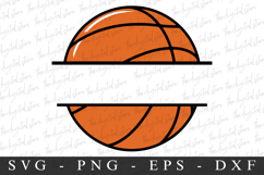 Basketball SVG | SVG Cut files | Cricut Product Image 1