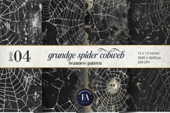 Spooky Grunge Cobweb Digital Papers |Spooky Digital Paper Product Image 1