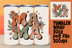 Stylish 20oz Tumbler Design , Mama Product Image 1